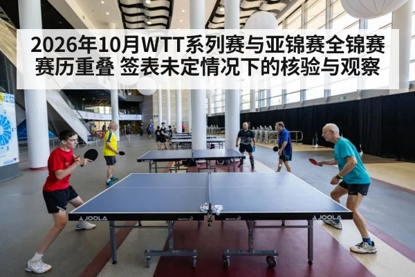 2026年10月WTT系列赛与亚锦赛全锦赛赛历重叠 签表未定情况下的核验与观察